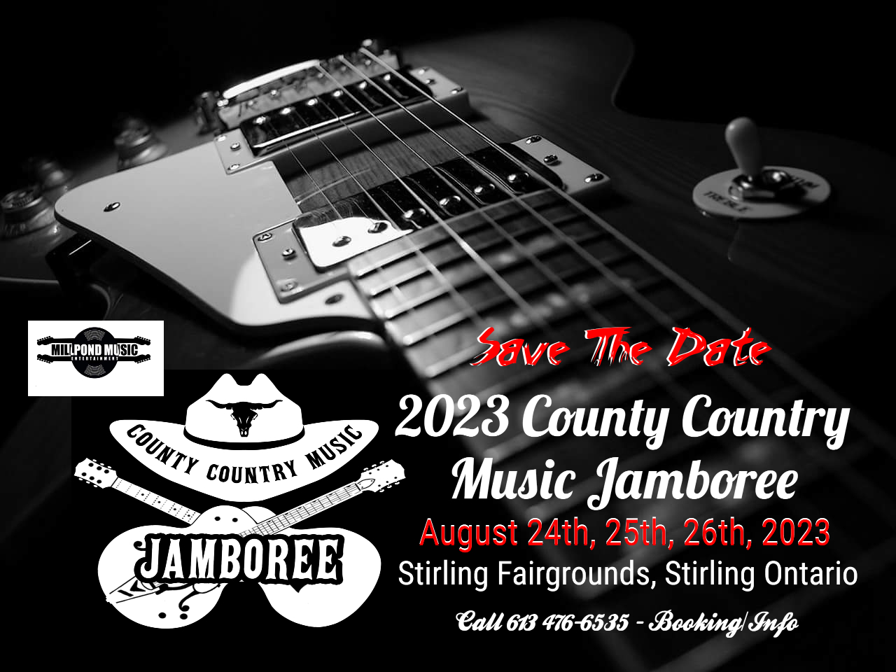 The 2023 Crowe Valley Country Jamboree MillPond Music & Entertainment Inc